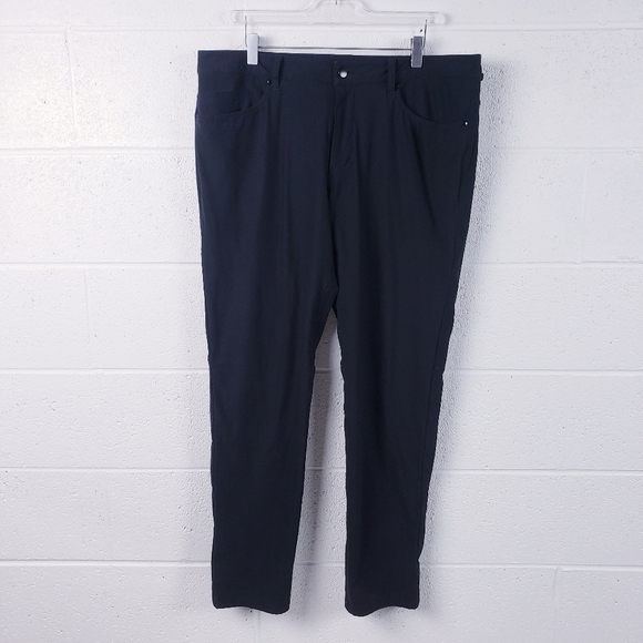 Lululemon‎ ABC Slim Pant *Warpstreme Black Men's Size 36